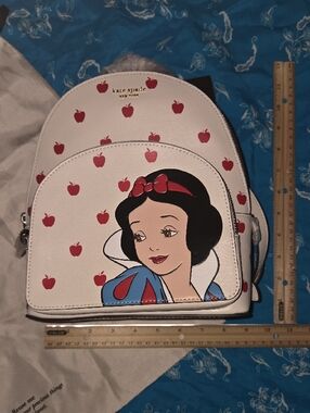 kate spade White Snow White Apple Mini Backpack